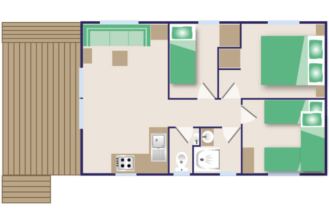 plan éco lodge