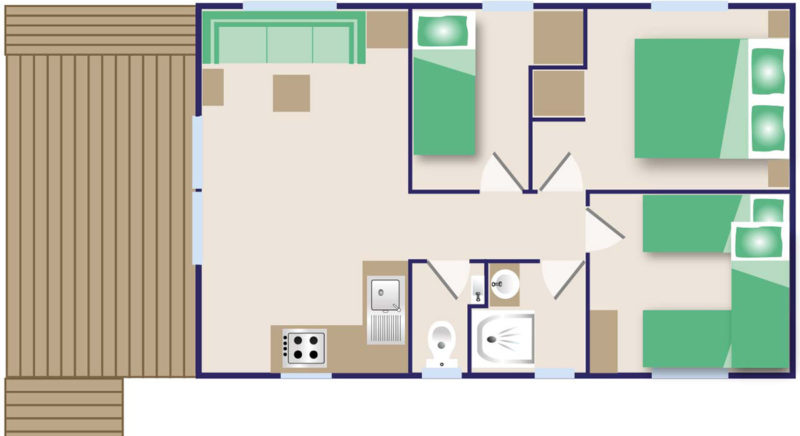 plan éco lodge