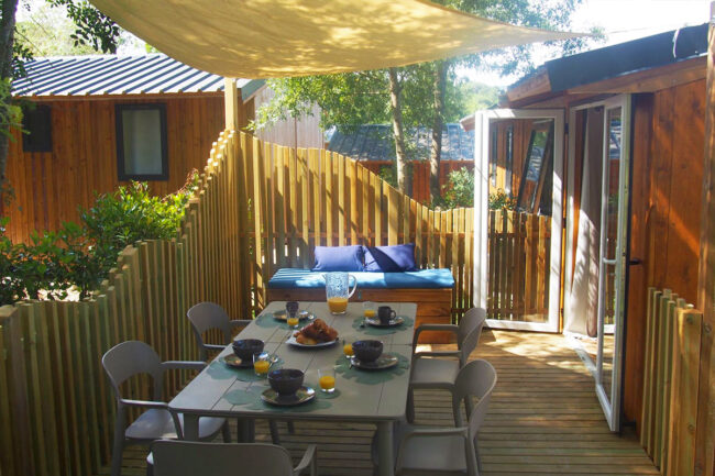 Parc Montana - Écolodge 7 | Terrasse